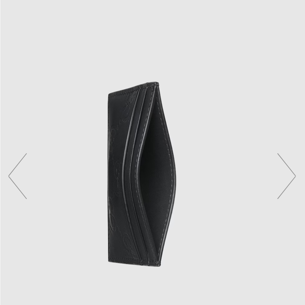 New Leather Rubber Effect Card Case on Gucci website for $330 - Picture 6 of 6